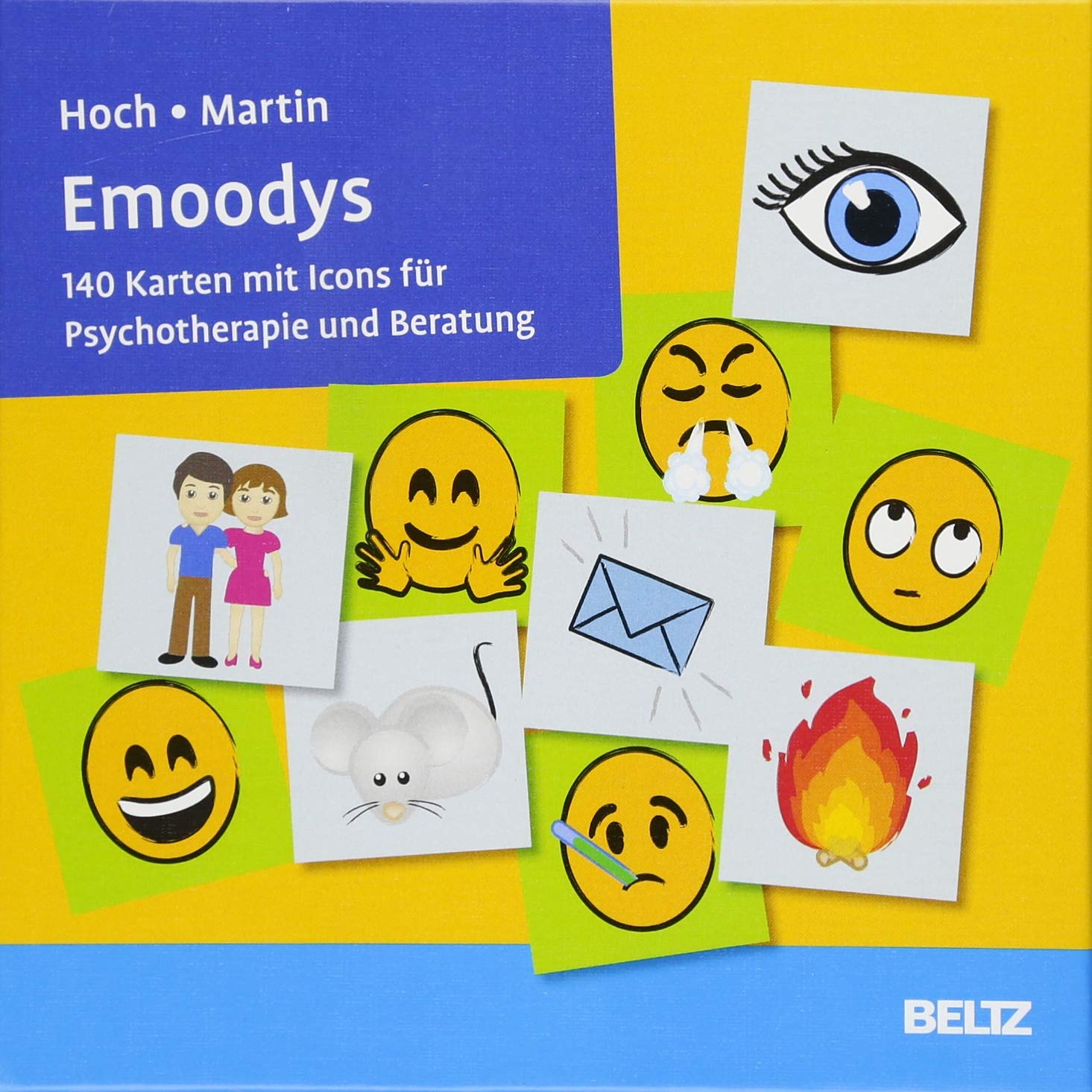 Emoodys: 140 Karten mit Icons für Psychotherapie und Beratung. Kartenset mit Anleitung. Mit 12-seitigem Booklet (Beltz Therapiekarten) Medicine