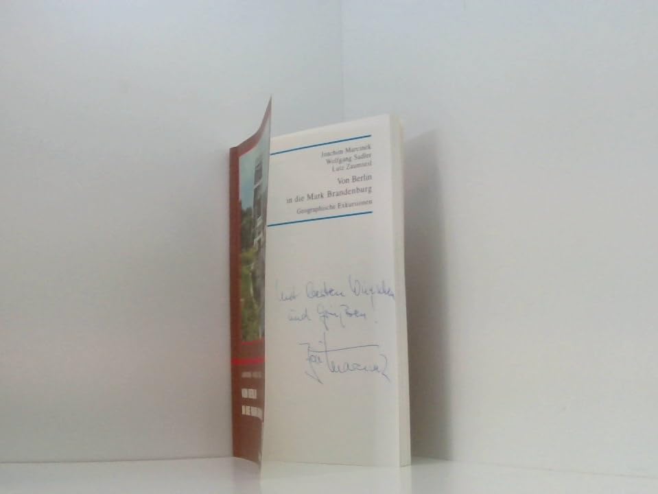 Von Berlin in die Mark Brandenburg: Geographische Exkursionen Books