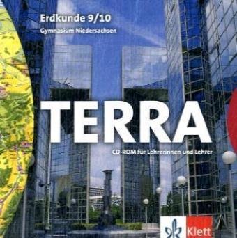 TERRA Erdkunde 9/10. Lehrer-CD-ROM. Gymnasium. Niedersachsen. Neubearbeitung software