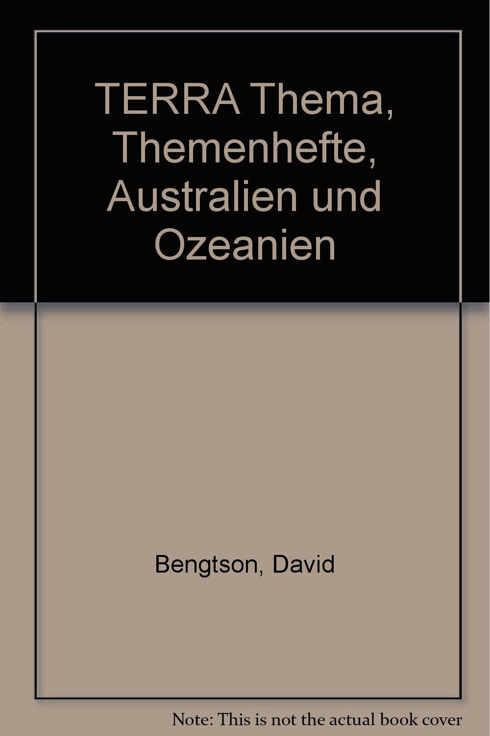 TERRA Thema, Themenhefte, Australien und Ozeanien Study Guides