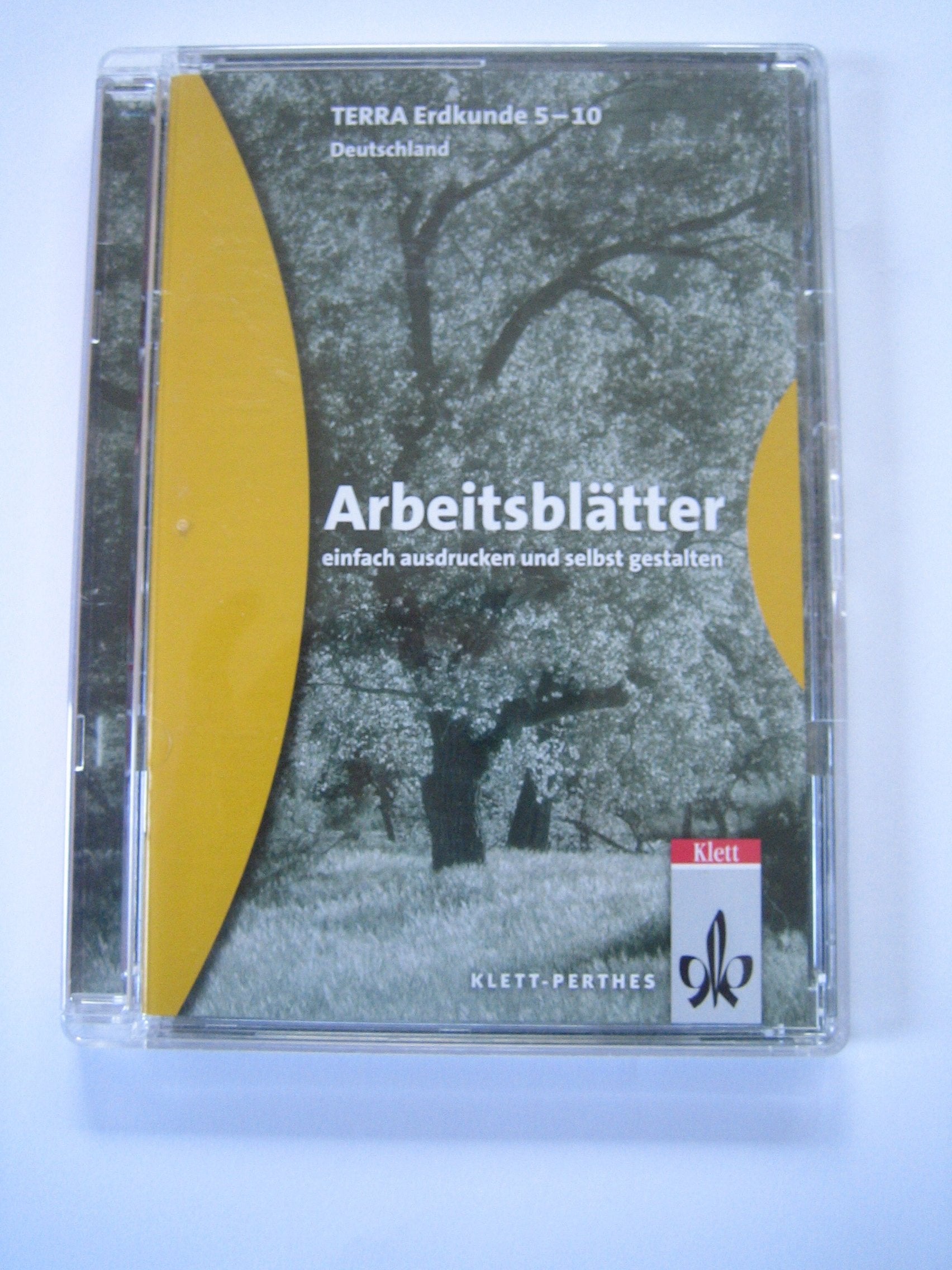 TERRA Erdkunde 5-10 "Deutschland": Arbeitsblätter selbst ausdrucken und gestalten. CD-ROM für Lehrerinnen und Lehrer Education & Training