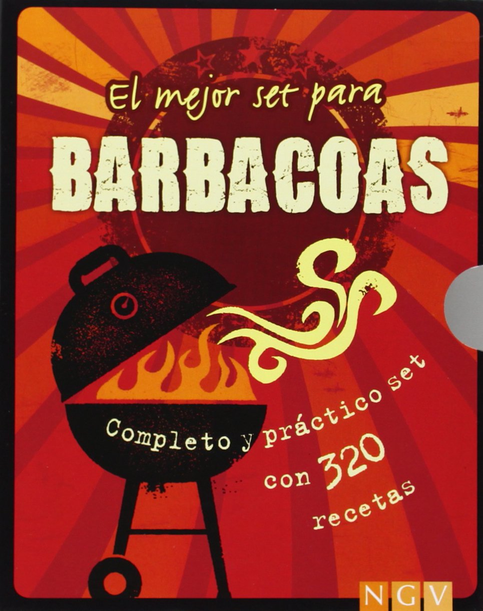 El mejor set para barbacoas: Completo y práctico set con 320 recetas Books