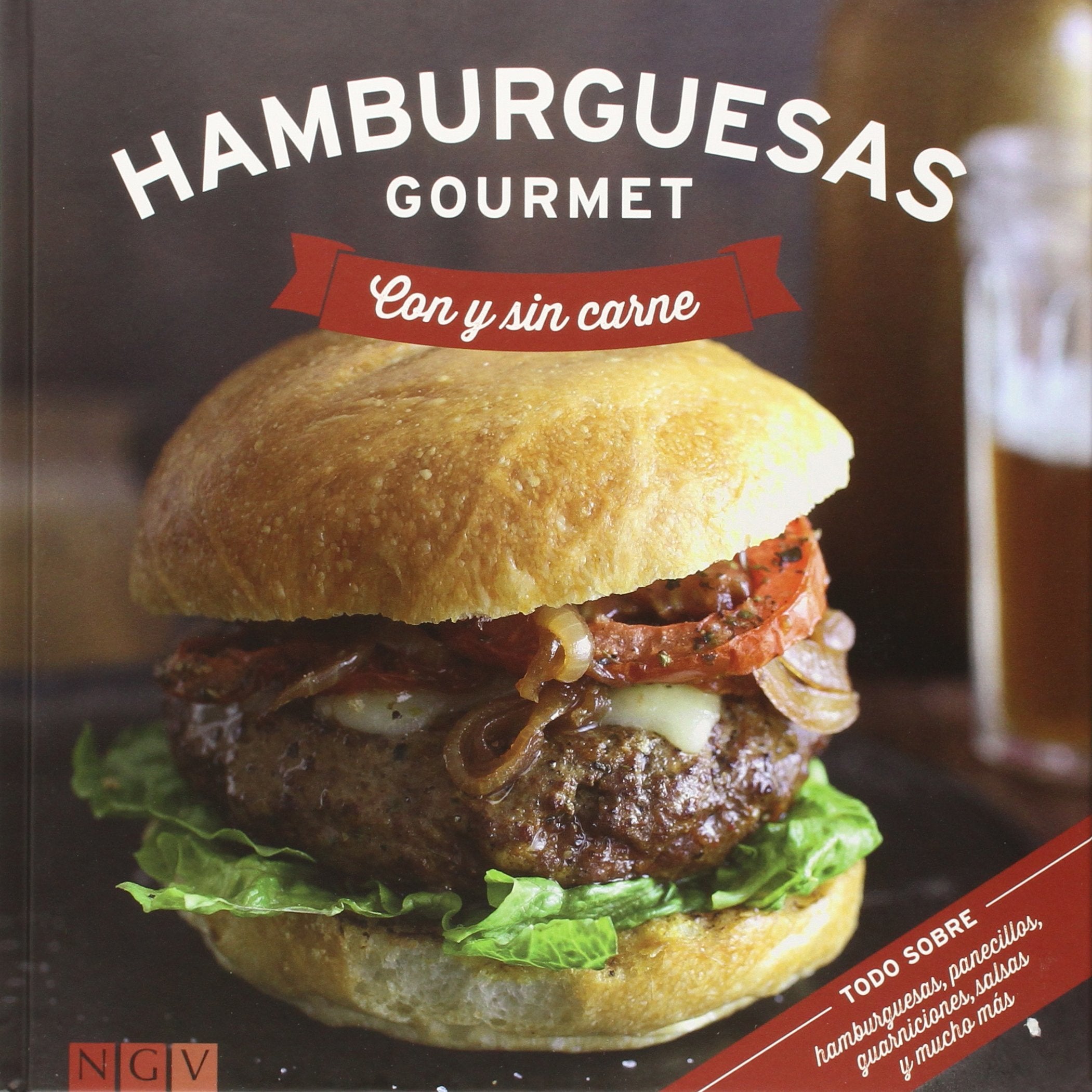 Hamburguesas gourmet: Con y sin carne Books