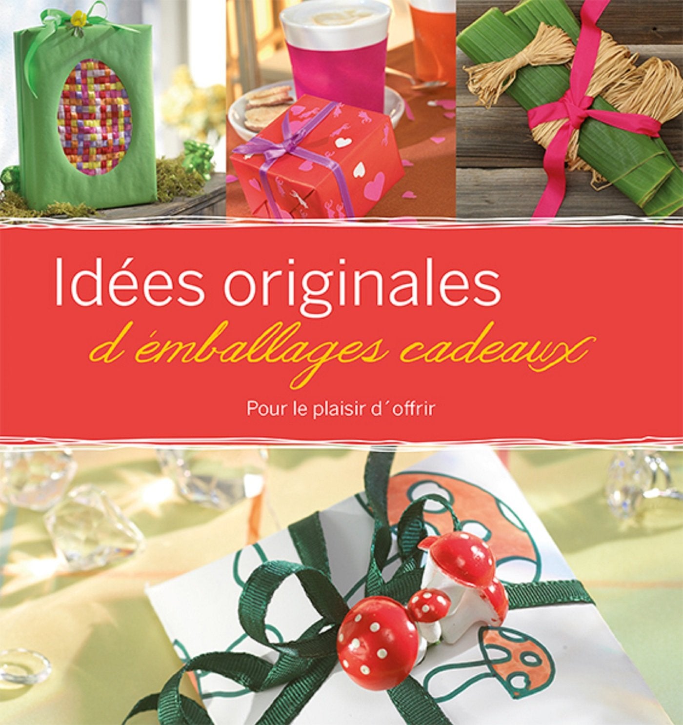 Idées originales d'emballages cadeaux book