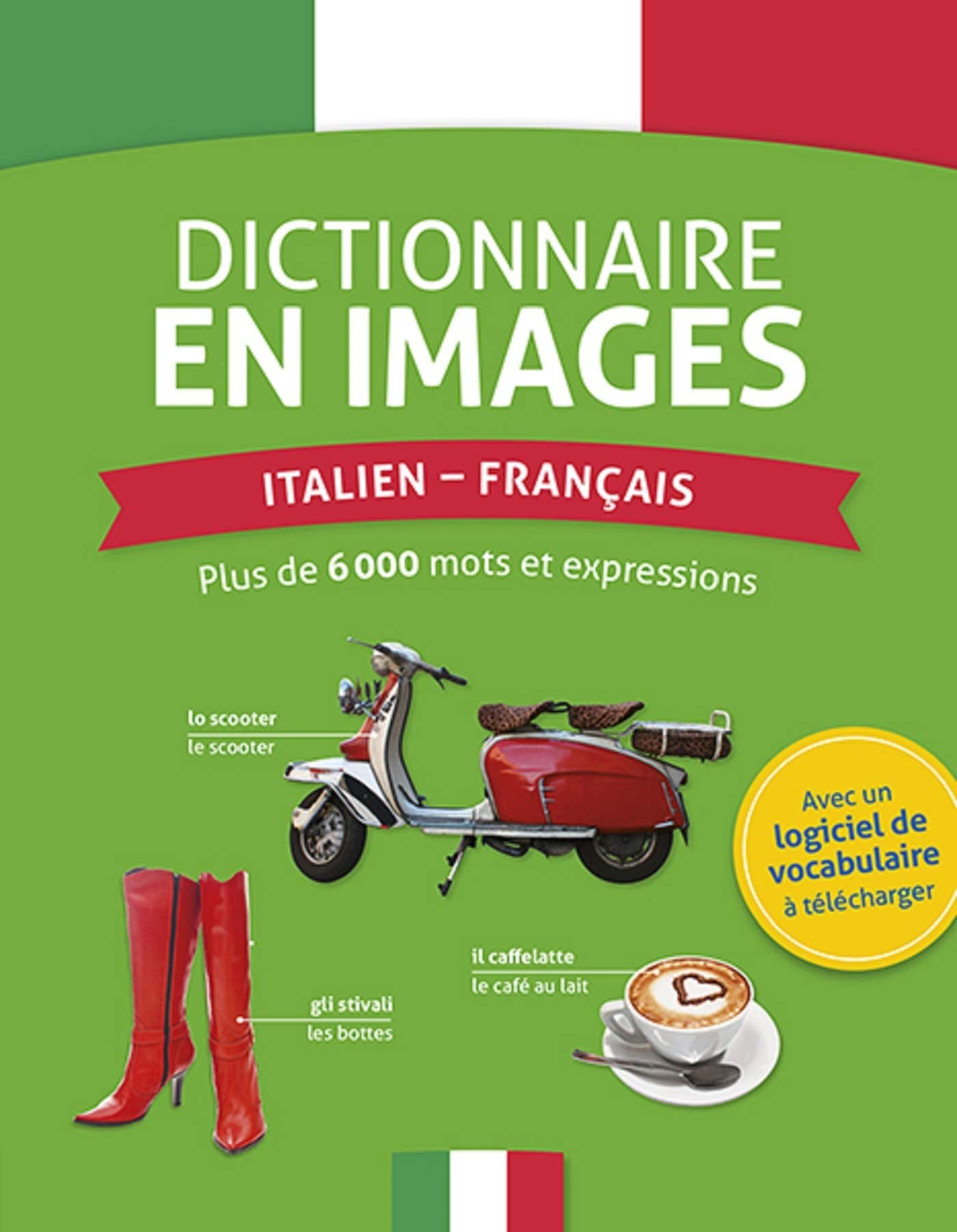 Dictionnaire en images italien-français book