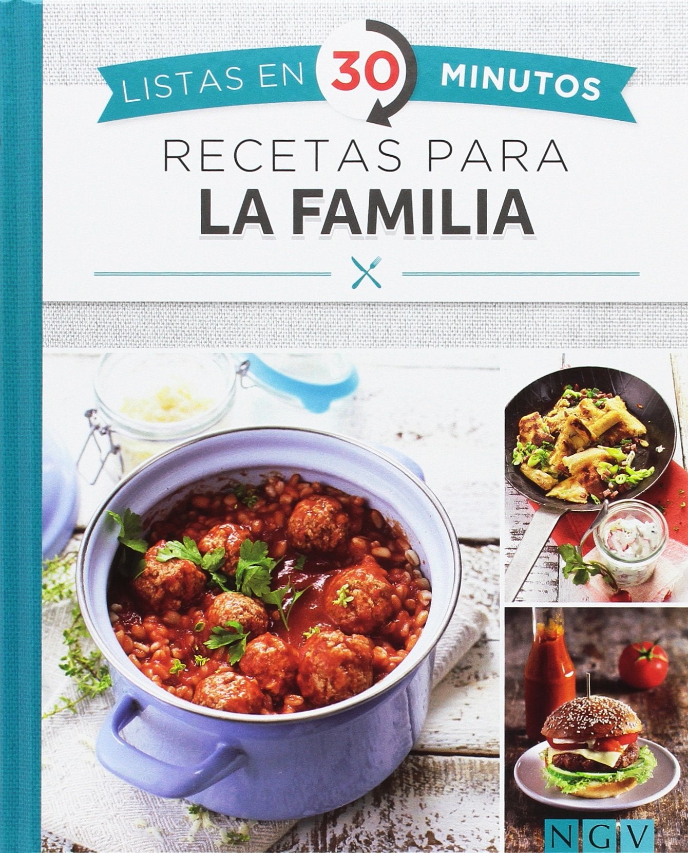 Recetas para la familia (Listas en 30 minutos) Books