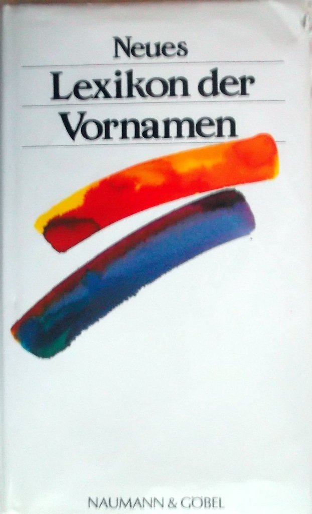 Product Image: Neues Lexikon der Vornamen.