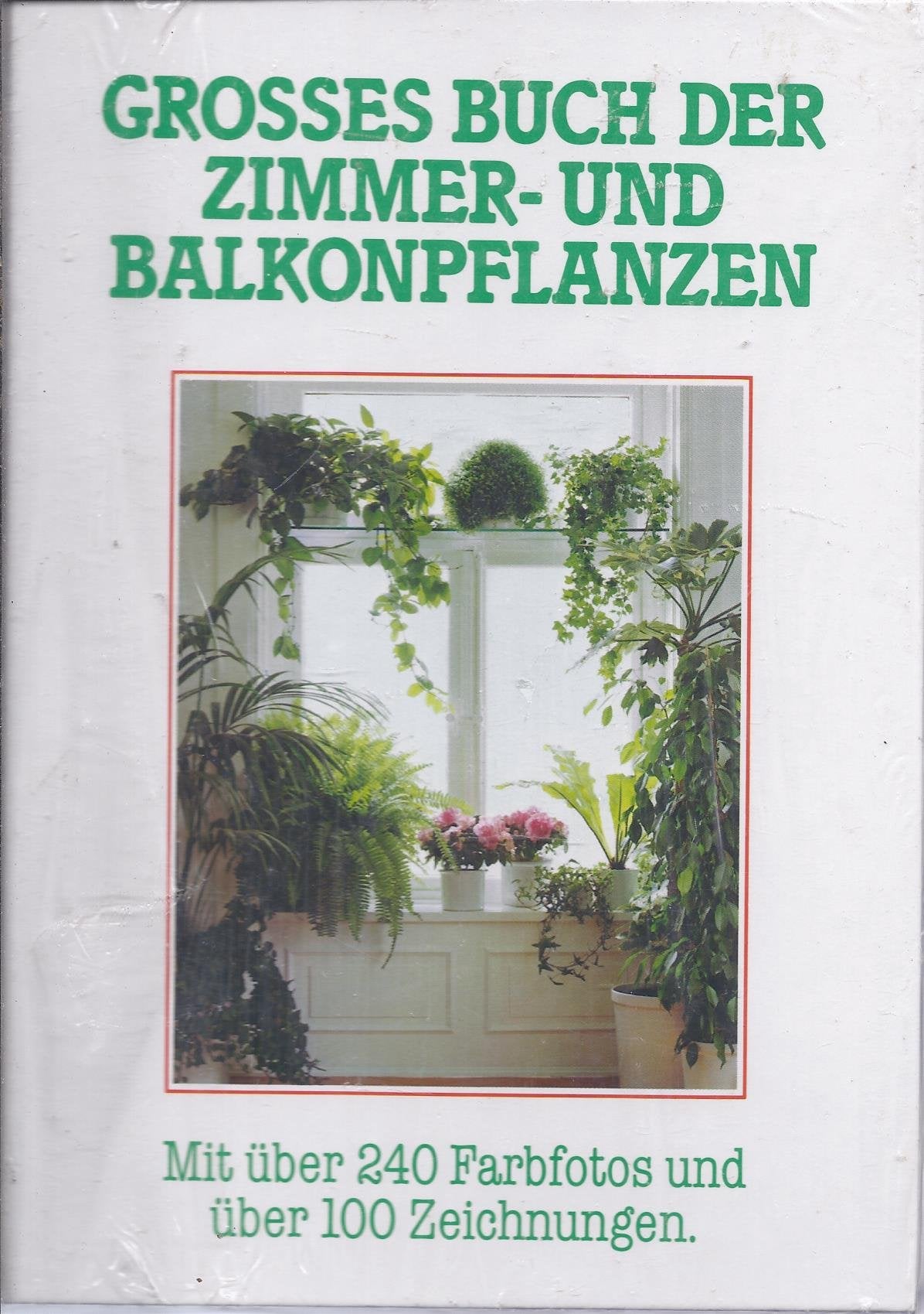 Großes Buch der Zimmer- und Balkonpflanzen mit über 240 Farbfotos und 100 Zeichnungen Books