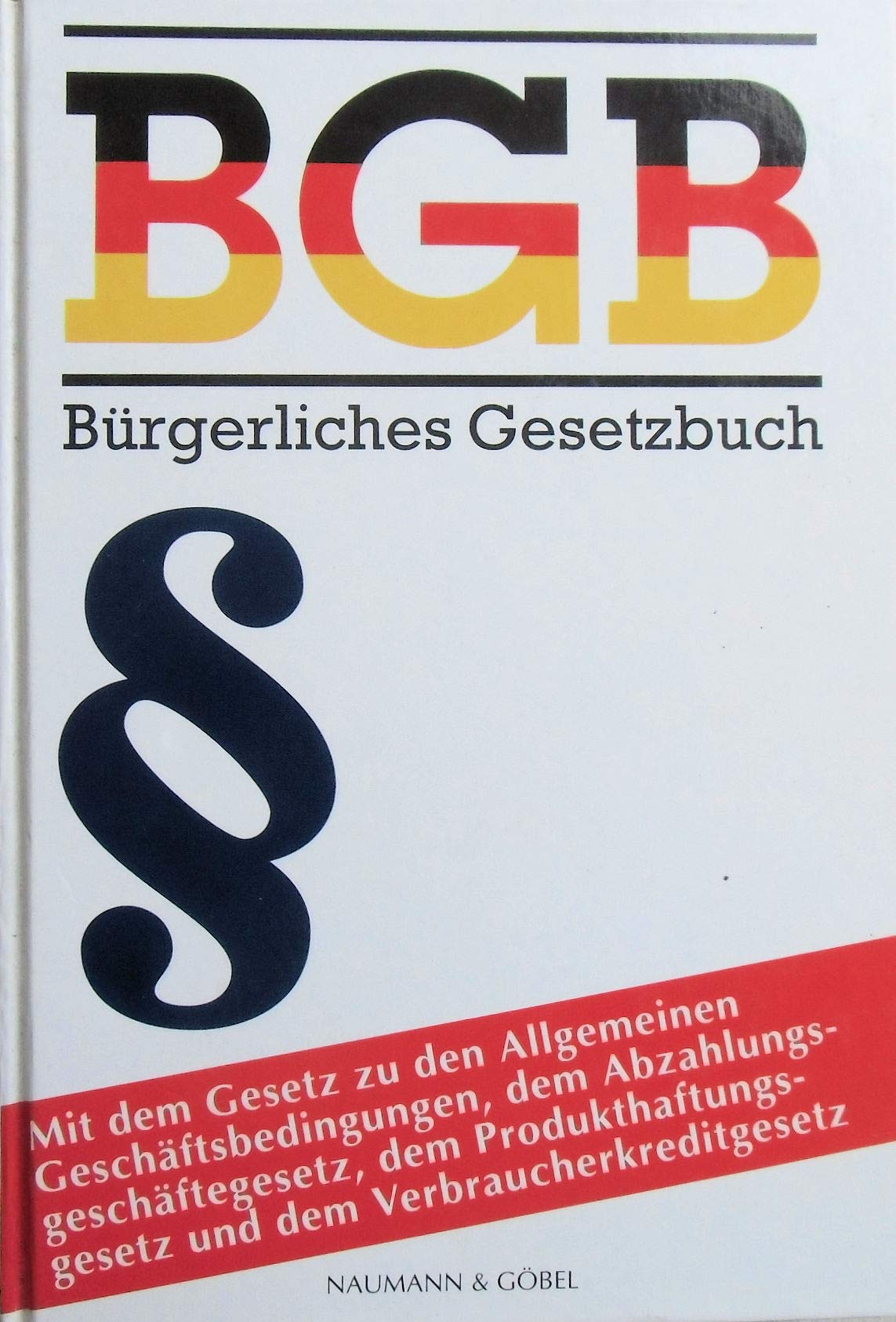 BGB - Bürgerliches Gesetzbuch Law