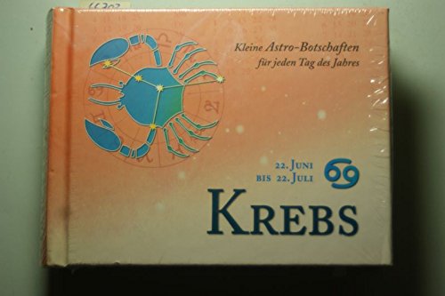 Krebs : Kleine Astro-Botschaften für jeden Tag des Jahres. Books