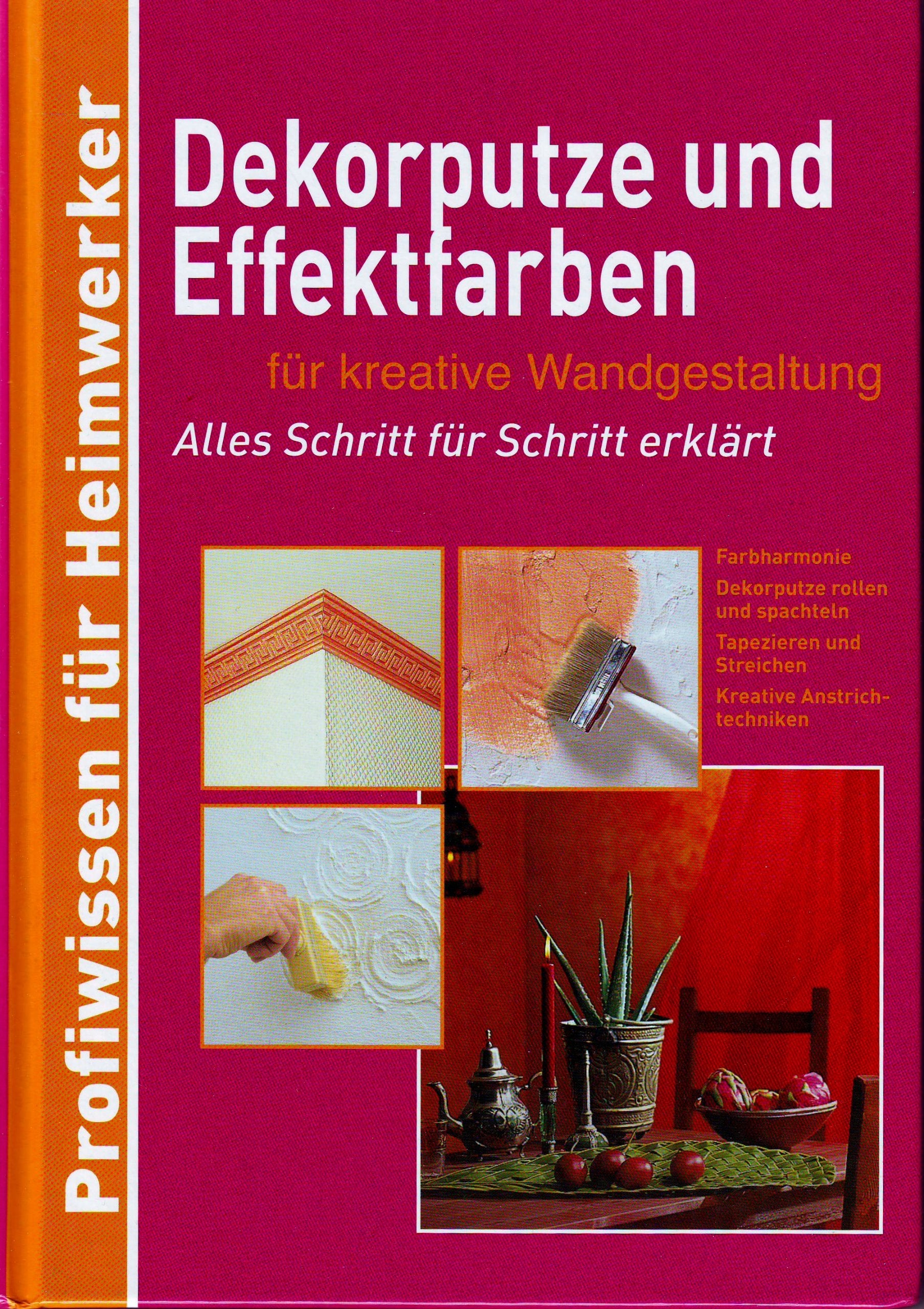 Dekorputze und Effektfarben Books