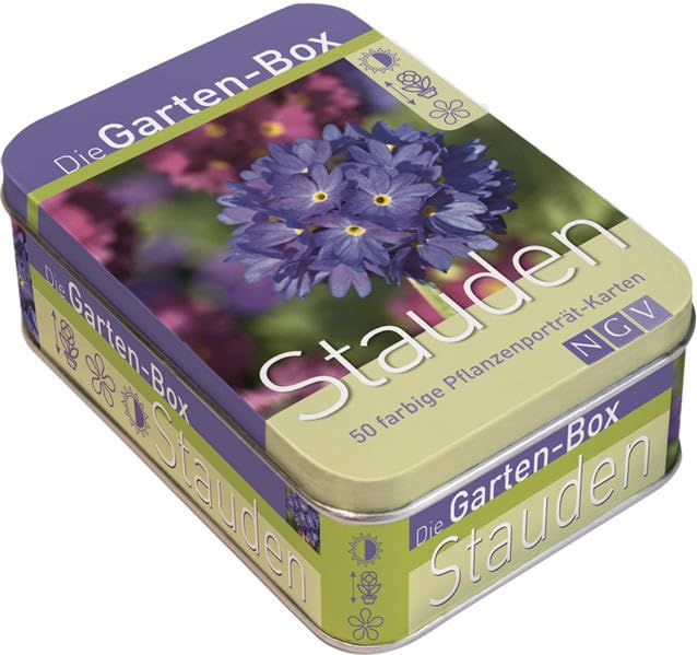 Die Gartenbox - Stauden: 50 farbige Pflanzenporträt-Karten Hobbies & Crafts