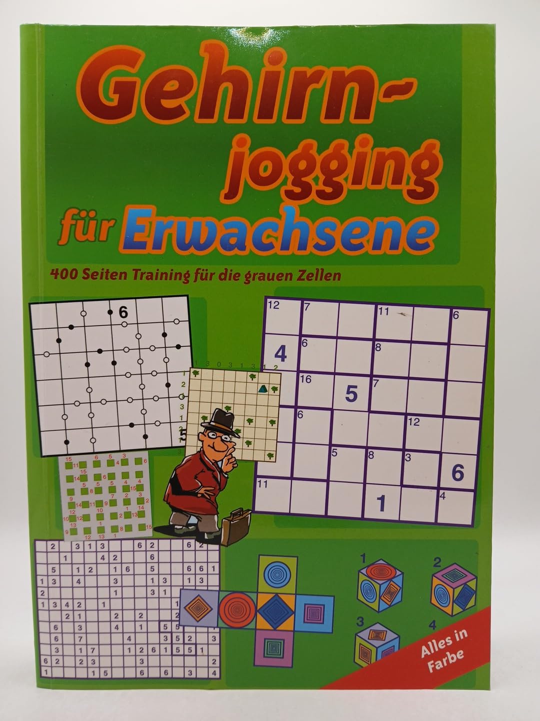 Gehirnjogging für Erwachsene: 400 Seiten Training für die grauen Zellen Hobbies & Crafts
