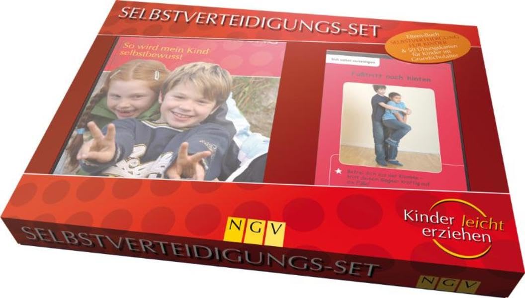 Selbstverteidigungs-Set: So wird mein Kind selbstbewußt. Box mit Buch + 50 Übungskarten: So wird mein Kind selbstbewußt. Box mit Buch + 50 ... im Grundschulalter (Kinder /leicht erziehen) Self-help