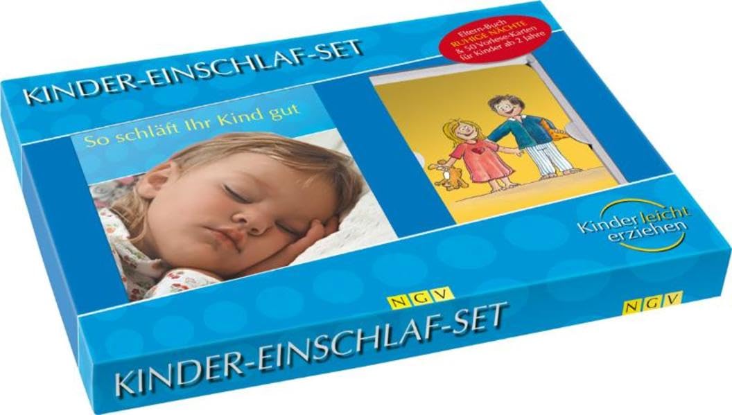 Kinder-Einschlaf-Set: So schläft Ihr Kind gut. Box mit Buch + 50 Vorlesekarten: Box mit Eltern-Ratgeber 'So schläft Ihr Kind gut' und 50 Vorlesekarten (Kinder /leicht erziehen) Partnership & Love