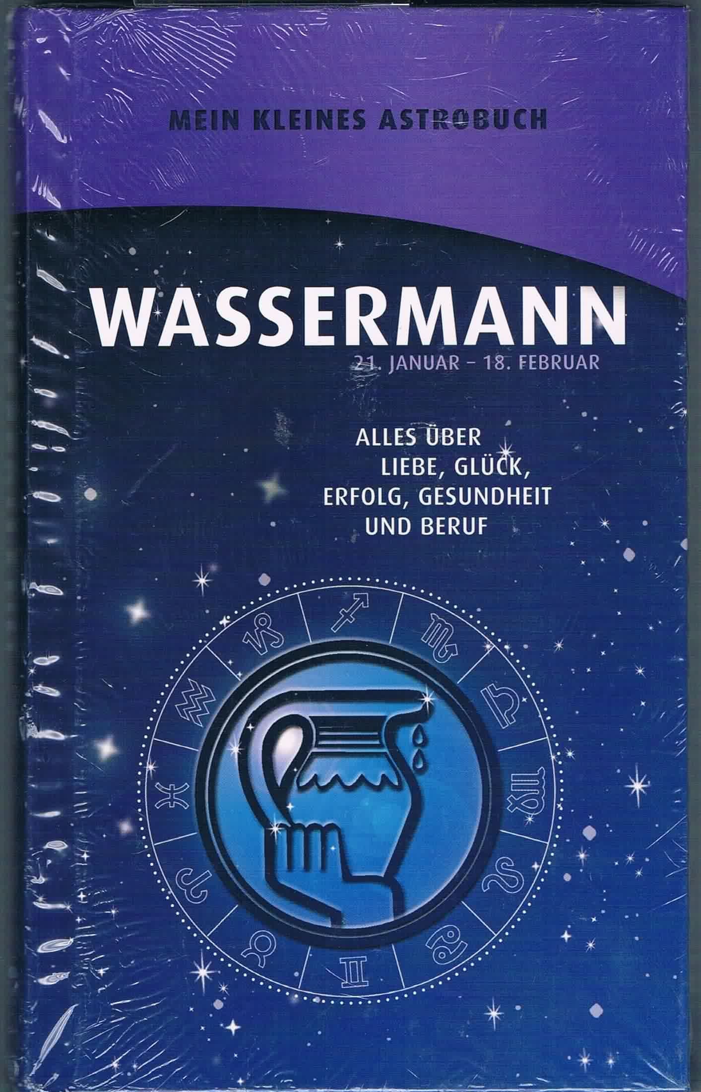 WASSERMANN 21. Januar - 18. Februar / Mein kleines Astrobuch Books