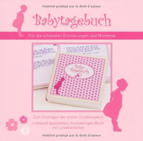 Baby-Tagebuch rosa: Zum Eintragen der ersten 3 Lebensjahre.: Zum Eintragen der ersten 3 Lebensjahre.. Für die schönsten Erinnerungen und Momente Living & Furnishing