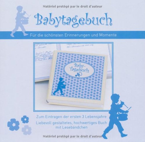 Baby-Tagebuch hellblau: Zum Eintragen der ersten 3 Lebensjahre.: Zum Eintragen der ersten 3 Lebensjahre.. Für die schönsten Erinnerungen und Momente Living & Furnishing