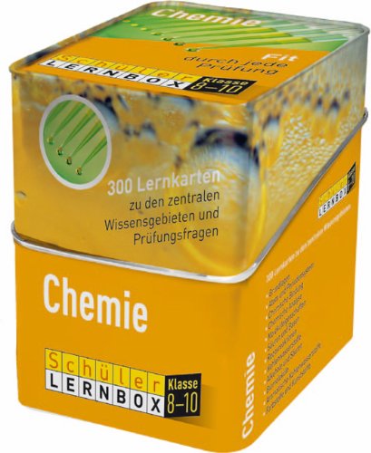 Schüler-Lernbox Chemie Klasse 8-10: 300 Lernkarten zu den zentralen Wissensgebieten und Prüfungsfragen Study Guides