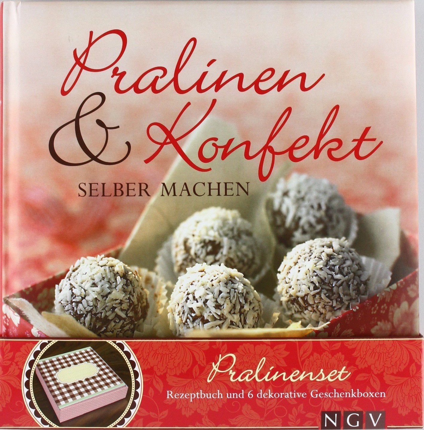 Pralinen & Konfekt selber machen: Pralinenset: Rezeptbuch und 6 dekorative Geschenkboxen Leisure, Home & Garden