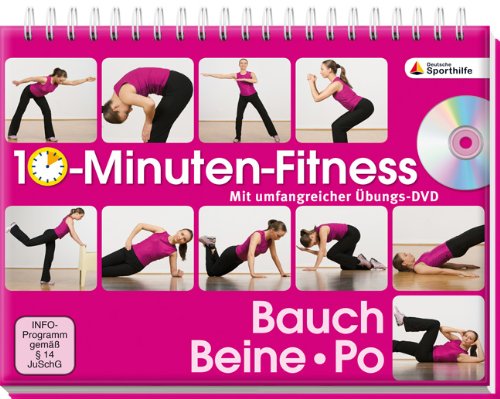 10-Minuten-Fitness Bauch, Beine Po: Mit umfangreicher Übungs-DVD Leisure & Fun