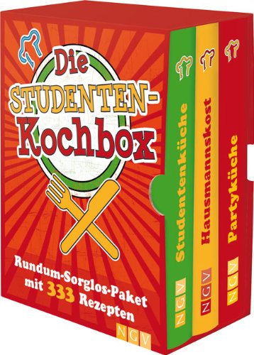 Die Studentenkochbox: Rundum-Sorglos-Paket mit 333 Rezepten: Rundum-Sorglos-Paket mit 333 Rezepten. Studentenküche; Hausmannskost; Partyküche Leisure, Home & Garden