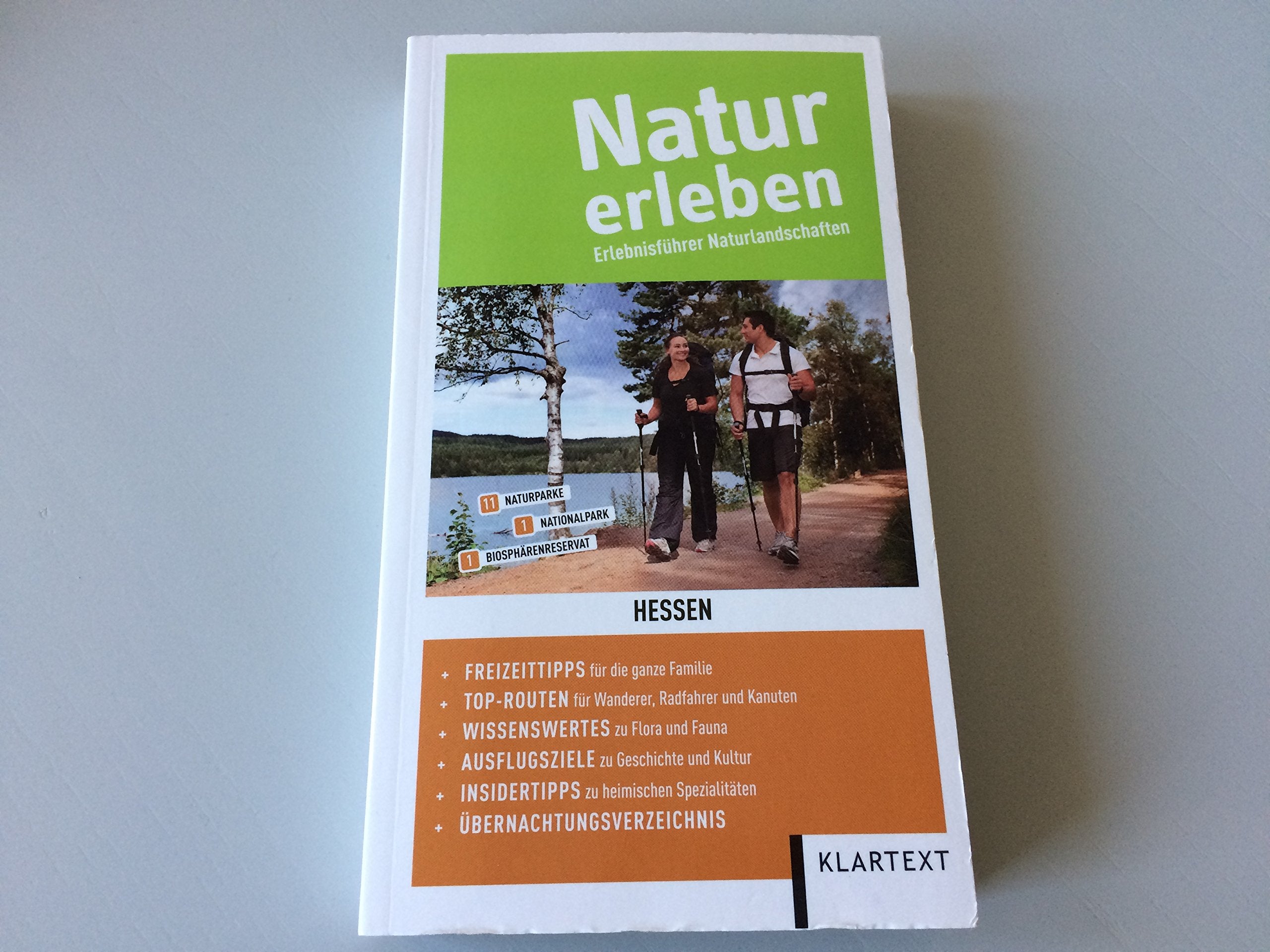 Natur erleben - Erlebnisführer Naturlandschaften Hessen Books