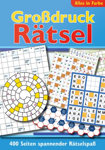 Großdruck-Rätsel: Spannender Rätselspaß für jeden Tag - Alles in Farbe Leisure & Fun