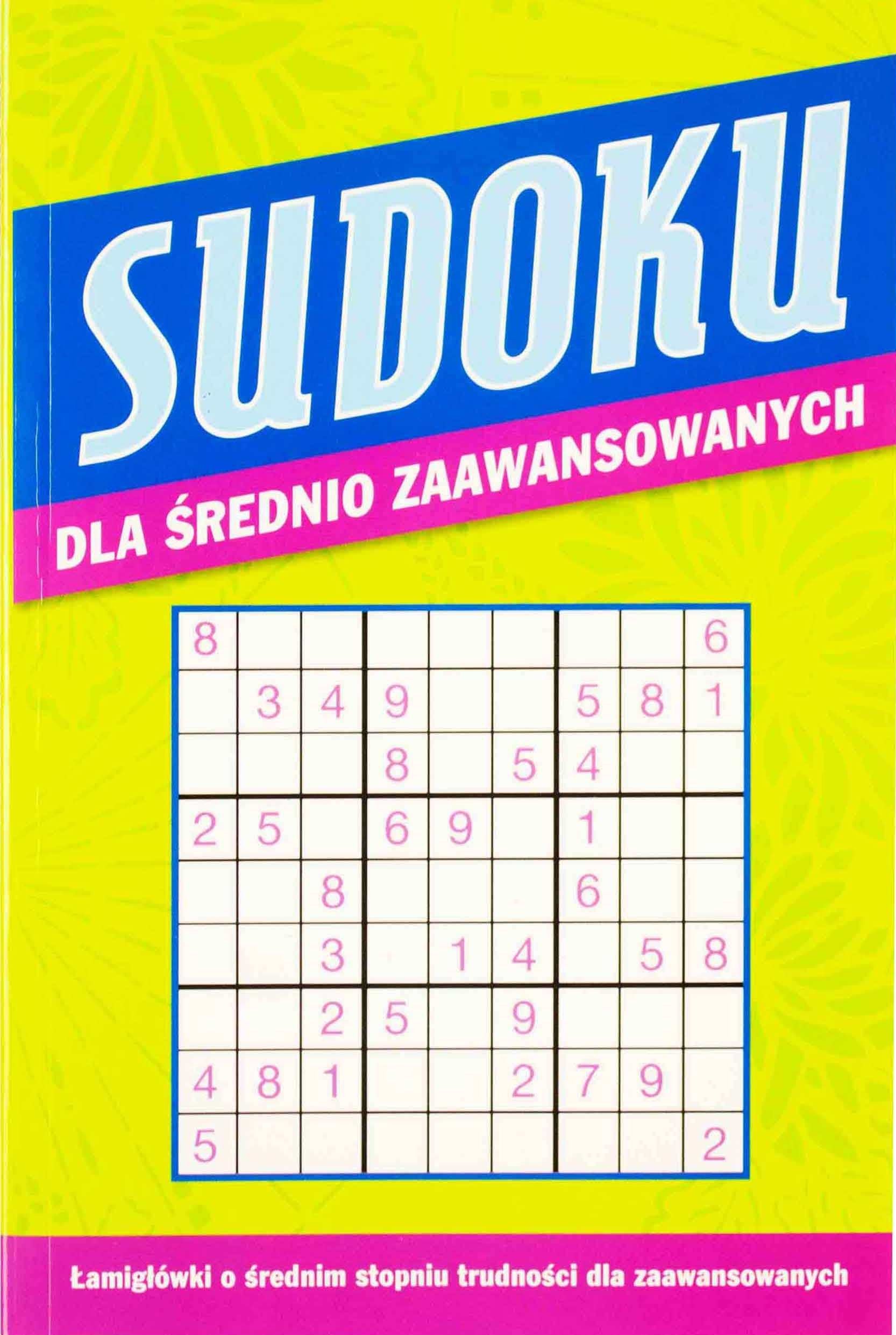 Sudoku dla średnio zaawansowanych Books