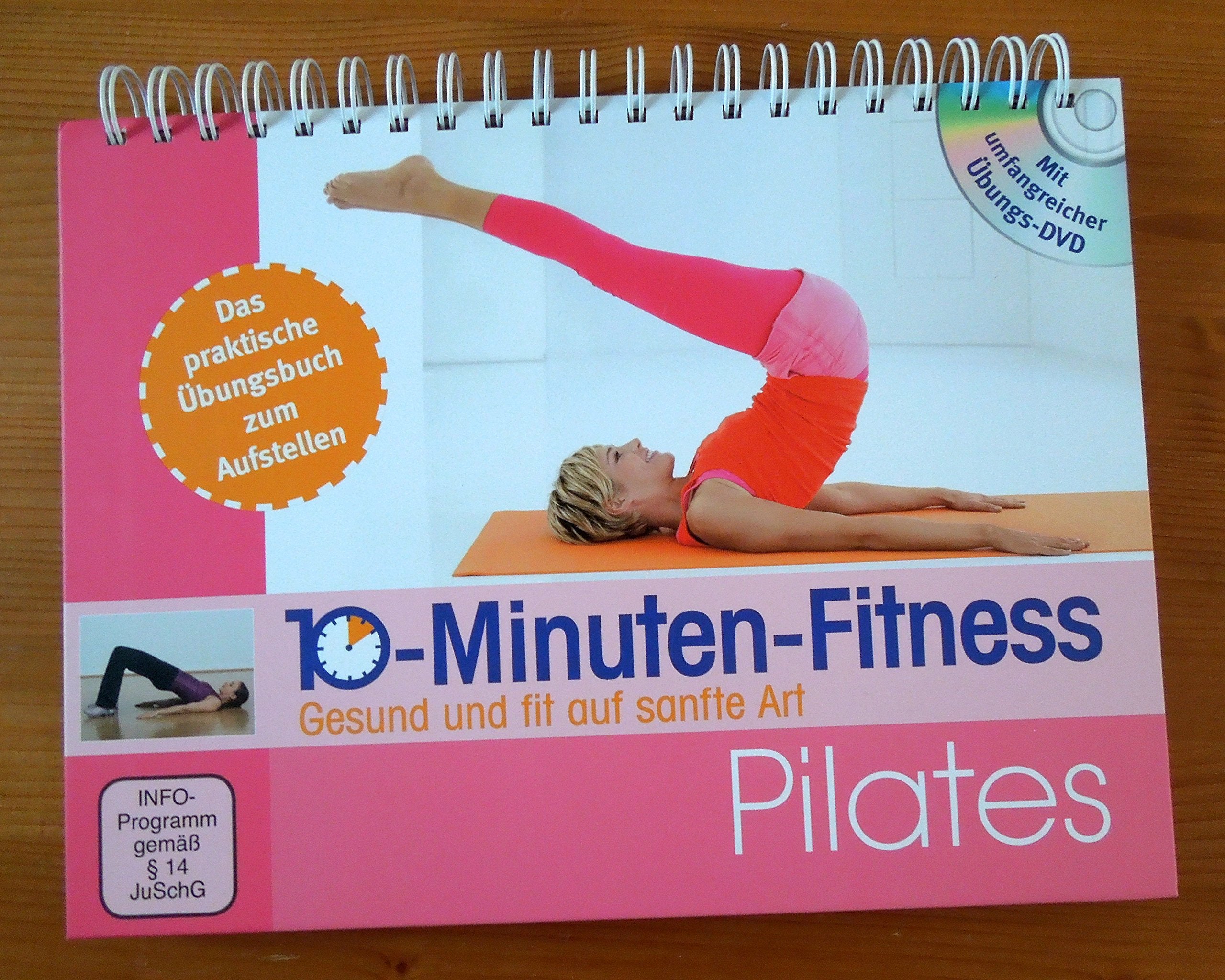 10-Minuten-Fitness Pilates: Mit umfangreicher Übungs-DVD Leisure & Fun