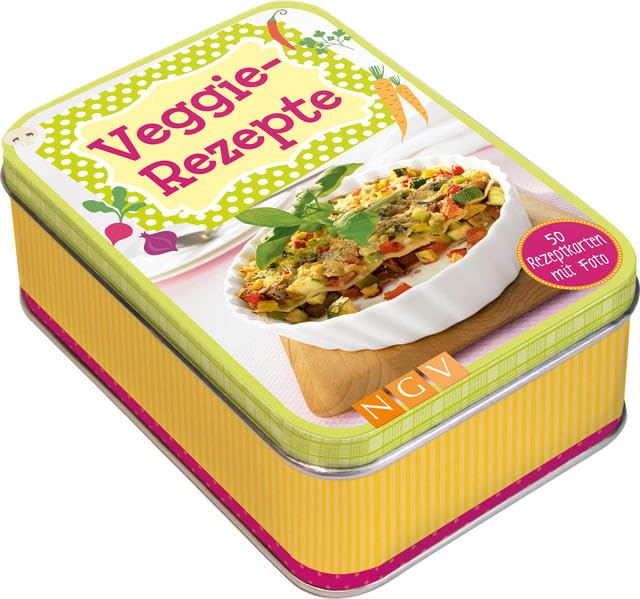 Rezeptbox Veggie-Rezepte: 50 Rezeptkarten mit Foto Lifestyle
