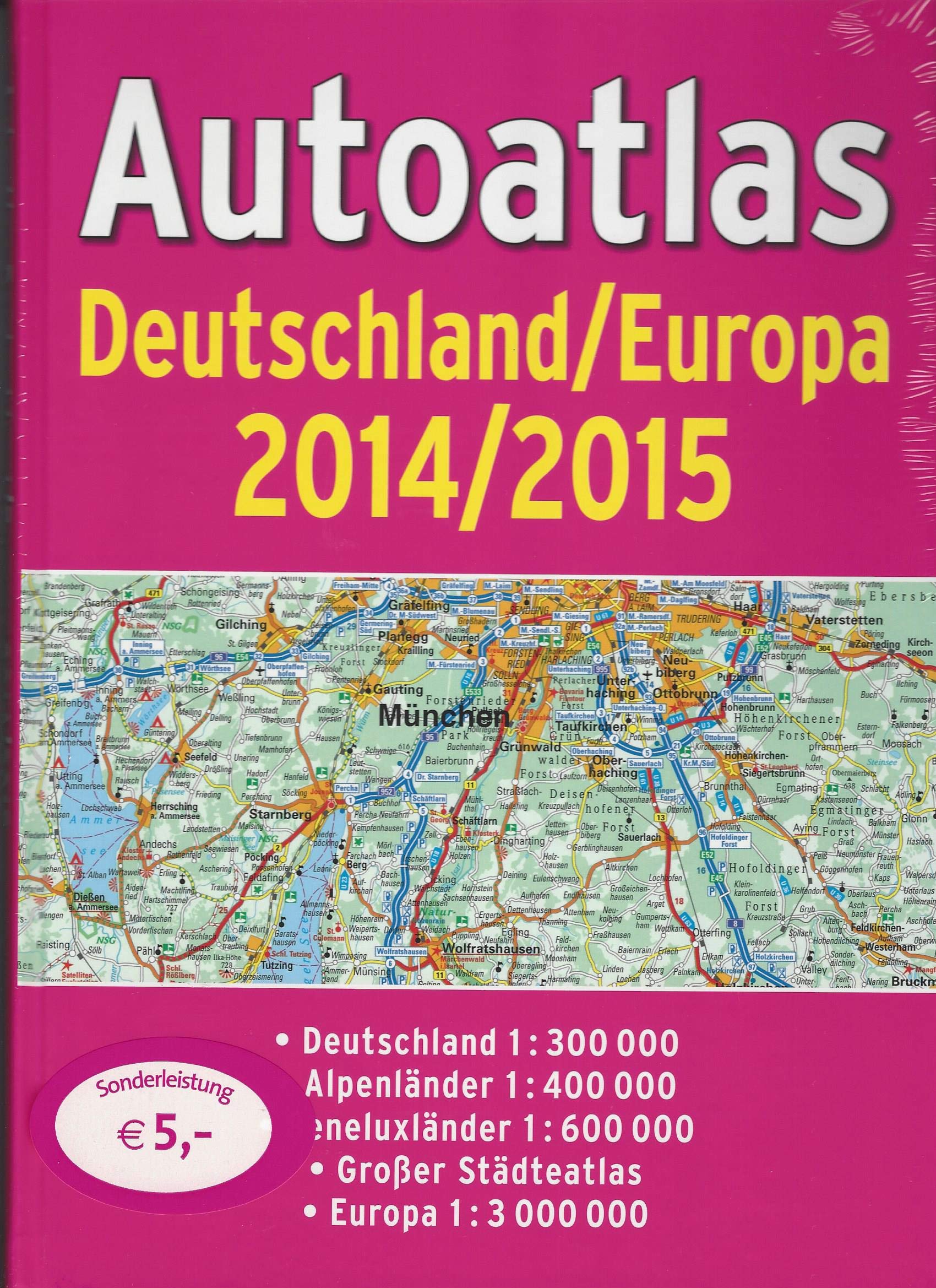 Autoatlas Deutschland/Europa 2014/2015 Books