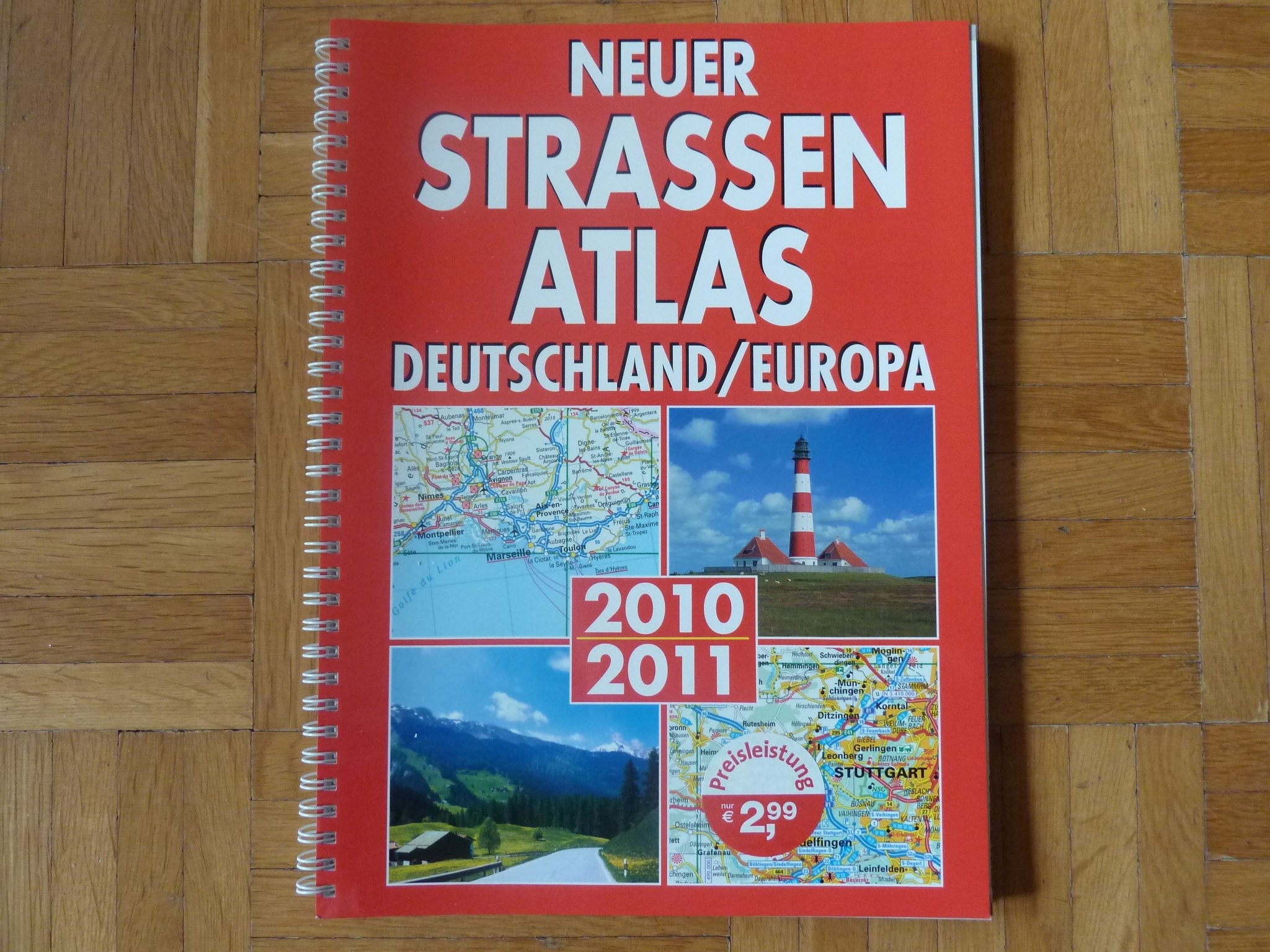 Straßenatlas Deutschland/Europa 2010/2011 Leisure, Home & Garden