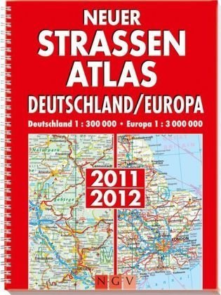 Neuer Straßenatlas Deutschland/ Europa 2011/2012 Maps & Plans
