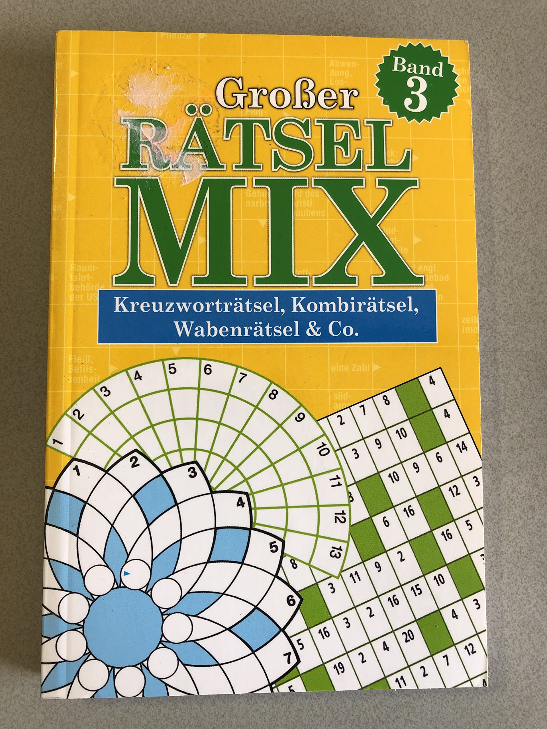 Großer Rätsel Mix - Band 3 - Kreuzworträtsel, Kombirätsel, Wabenrätsel & Co. Puzzles