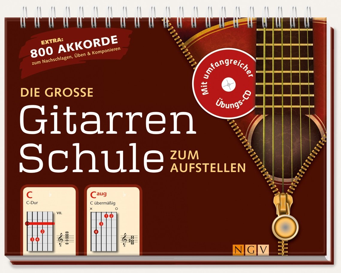 Die große Gitarrenschule mit CD: 800 Akkorde zum Nachschlagen, Üben & Komponieren General education