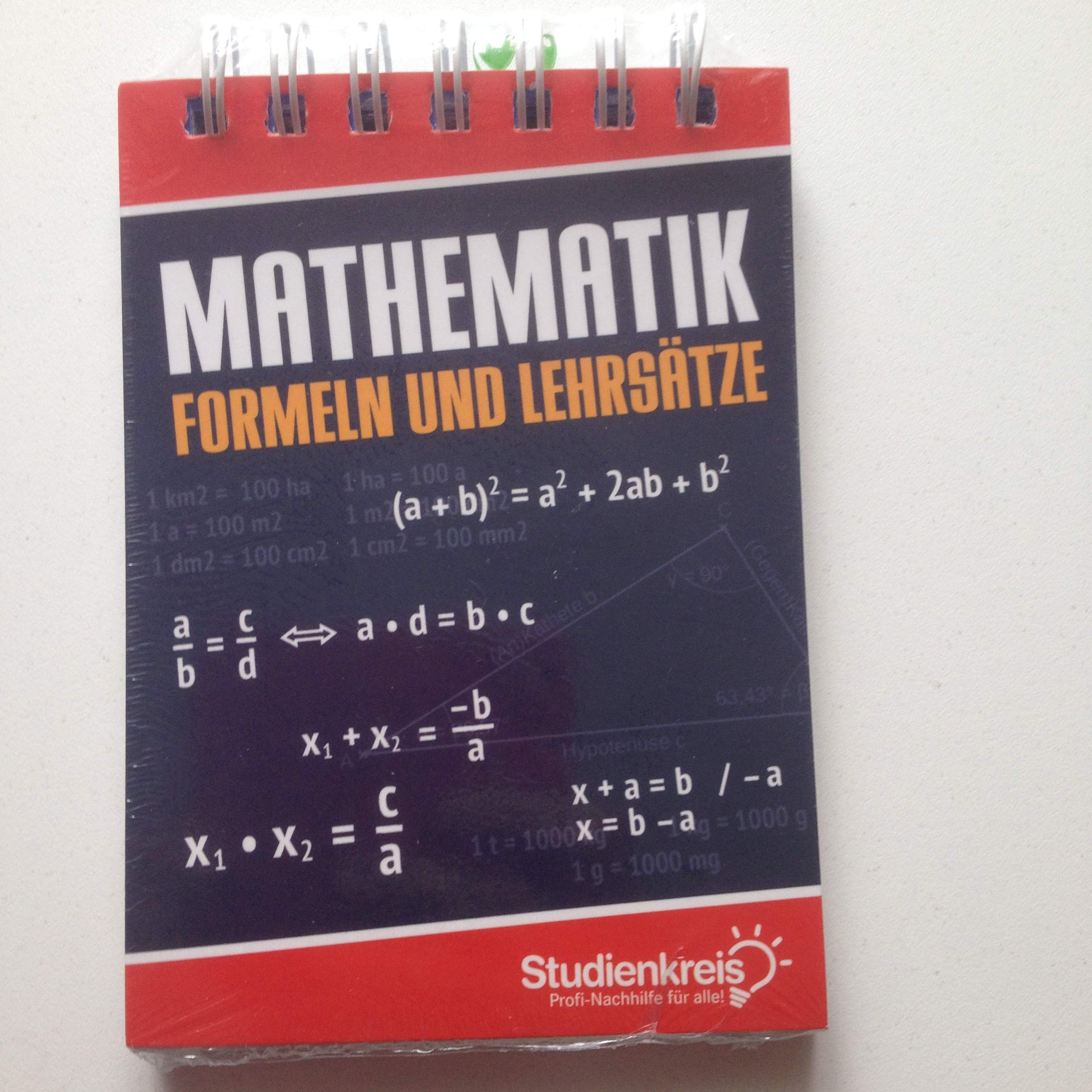 MATHEMATIK. Formeln und Lehrsätze Books