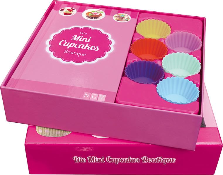 Die Mini Cupcakes Boutique: Rezeptbuch + 12 Mini-Cupcake-Förmchen aus Silikon Lifestyle