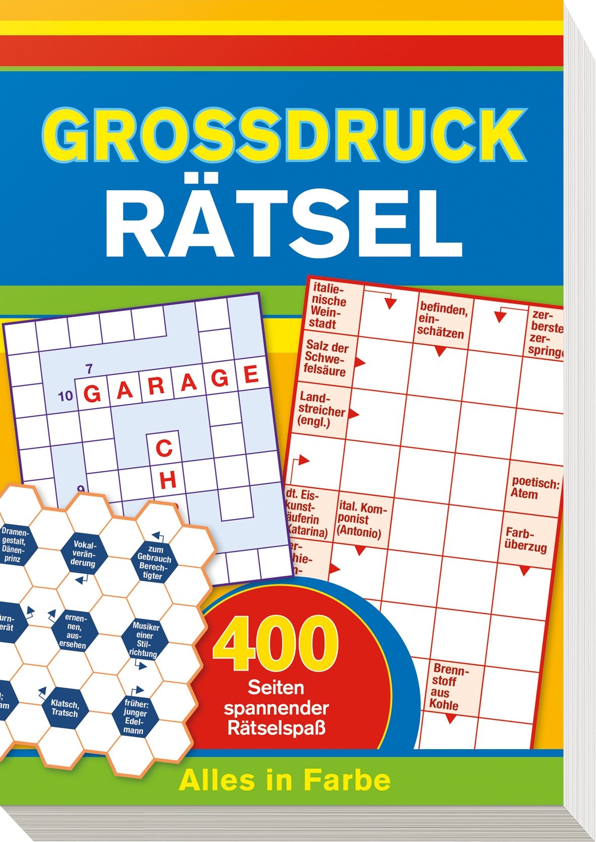 Großdruck-Rätsel: 400 Seiten Spannender Rätselspaß - Alles in Farbe German history