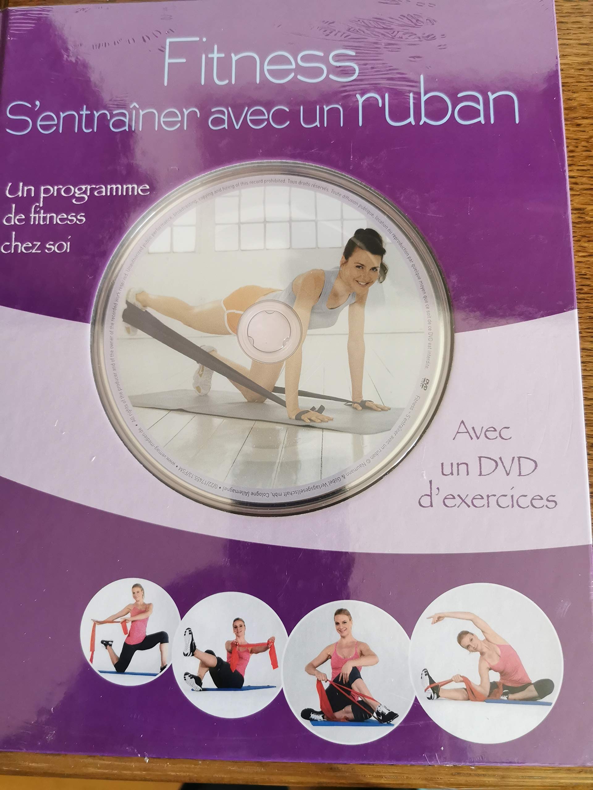 FITNESS S ENTRAINER AVEC UN RUBAN AVEC DVD Books