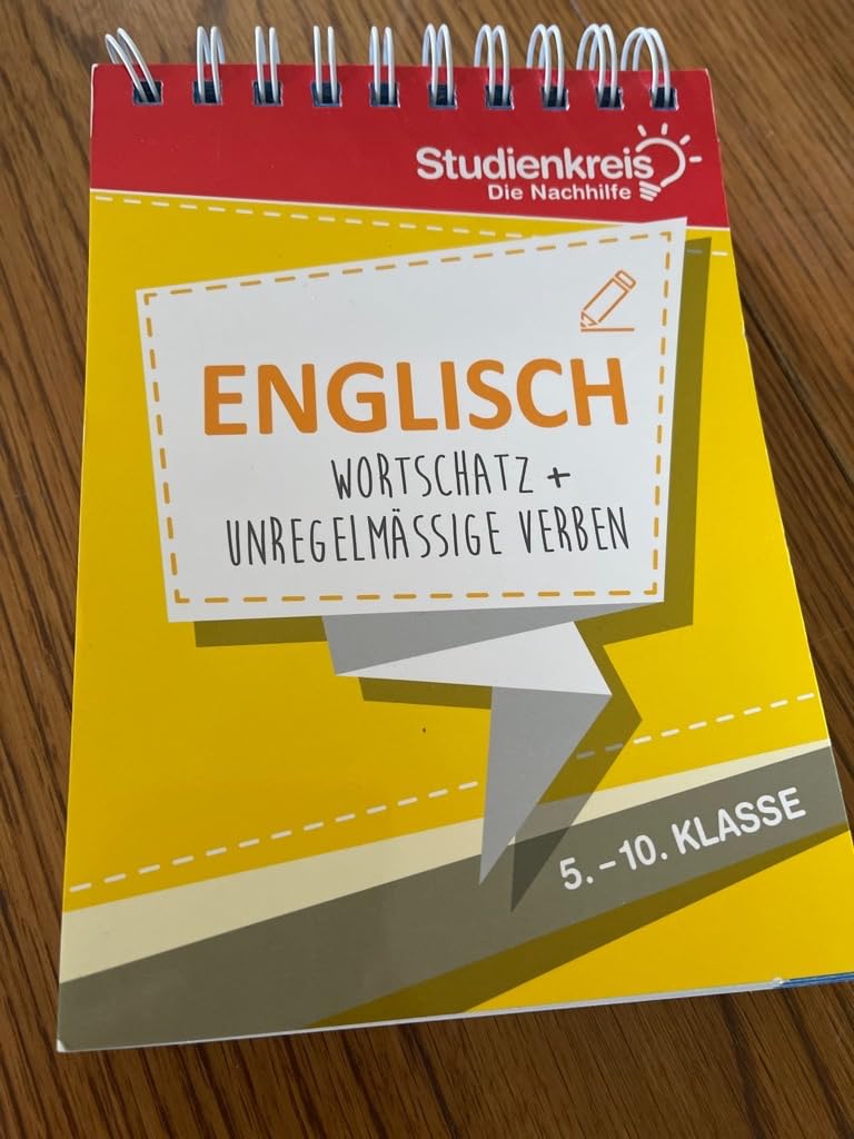 ENGLISCH WORTSCHATZ + UNREGELMÄSSIGE VERBEN 5.-10. Klasse Books