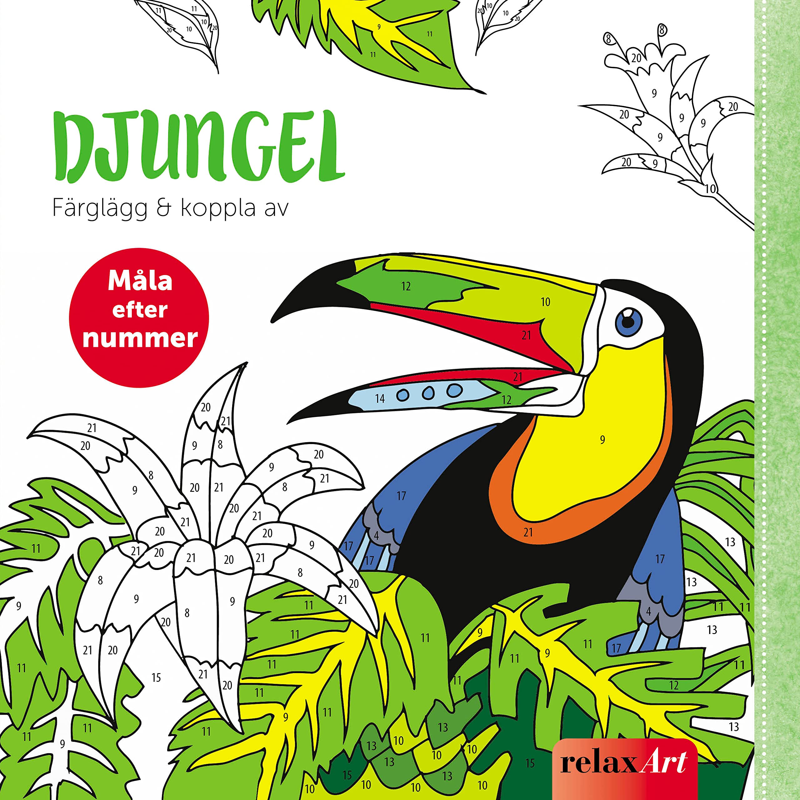 Relax Art: Ausmalen und Entspannen "Dschungel" Hobbies & Crafts