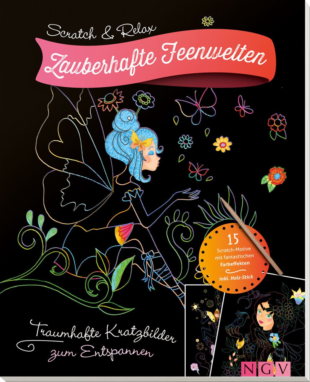 Scratch & Relax: Zauberhafte Feenwelten Manga