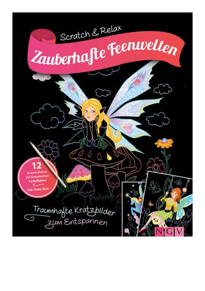 Zauberhafte Feenwelten: Traumhafte Kratzbilder zum Entspannen Arts & Music