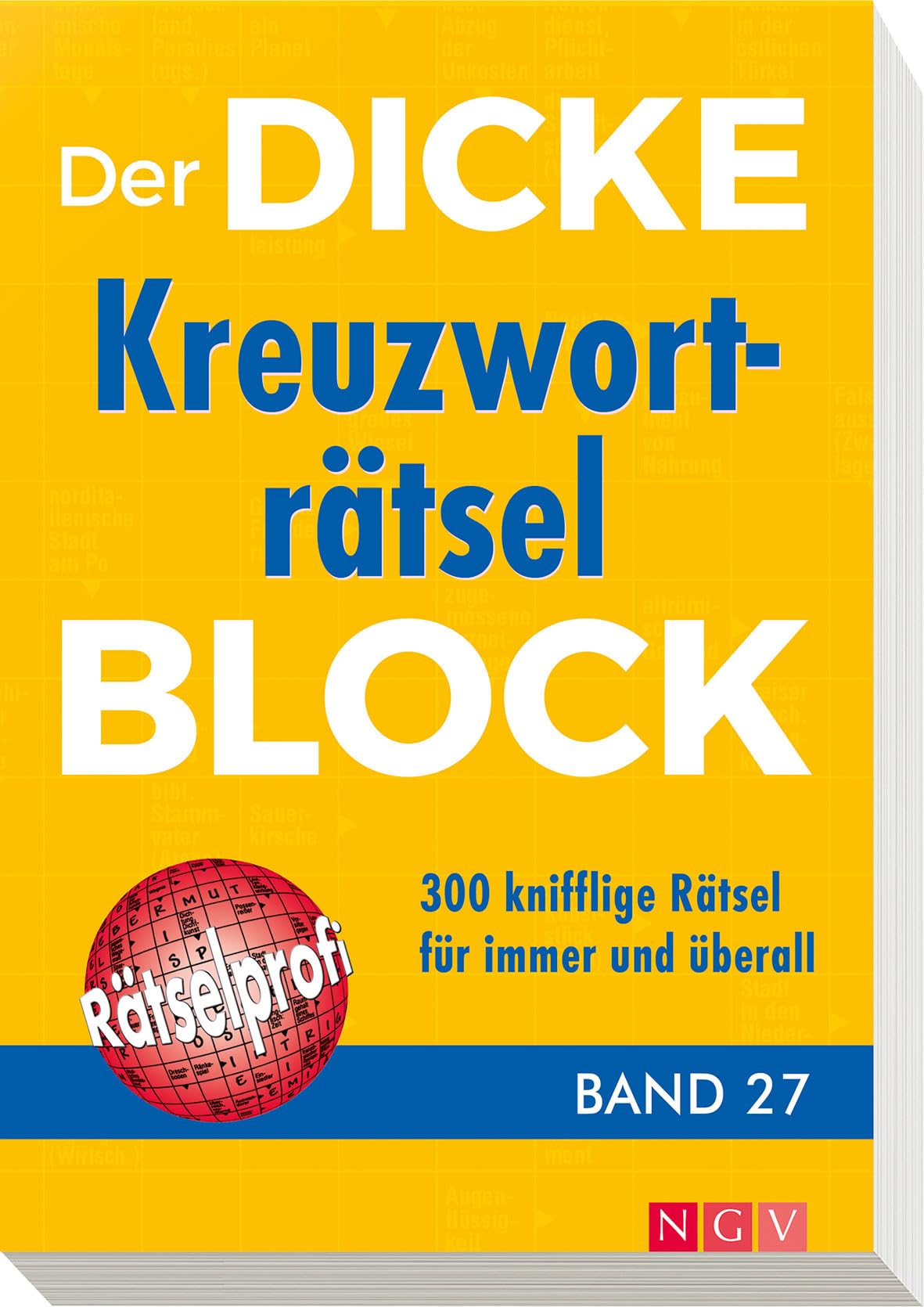 Der dicke Kreuzworträtsel-Block Band 27 book