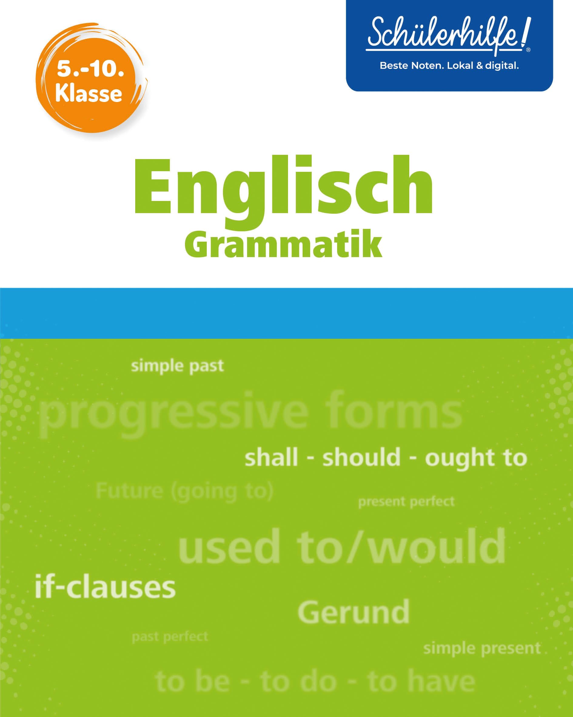 Englisch Grammatik 5.-10. Klasse: Schülerhilfe Social Sciences