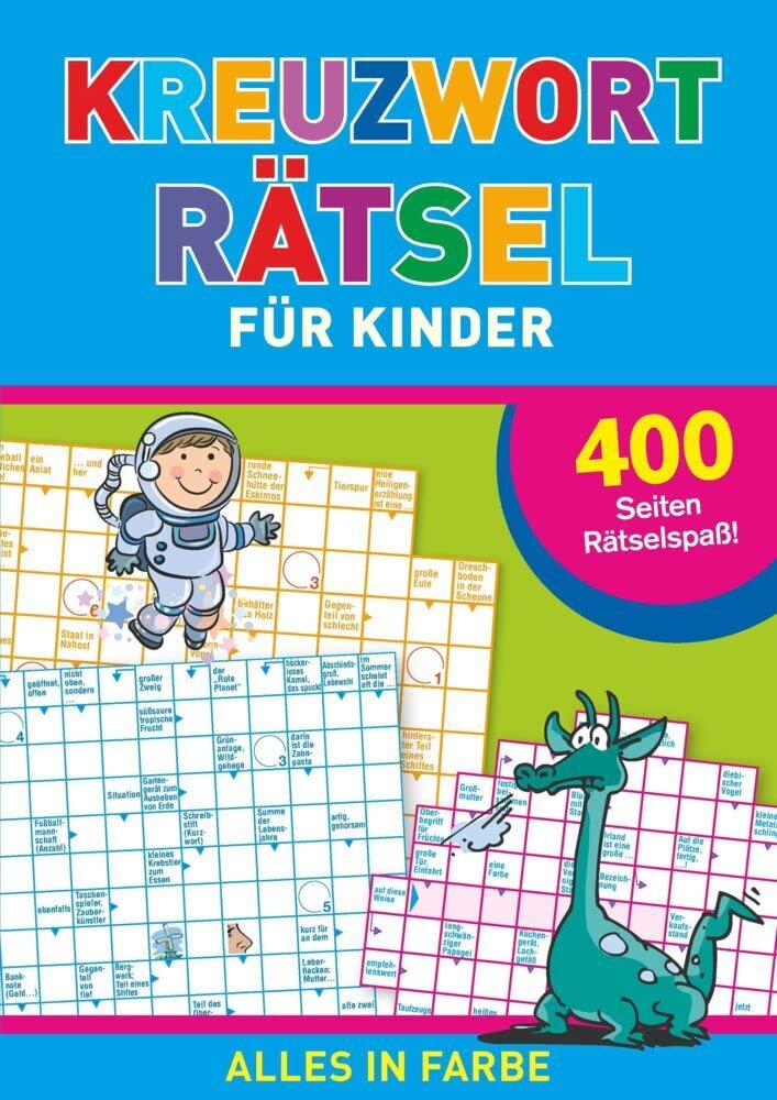 Kreuzworträtsel für Kinder: 400 Seiten Rätselspaß Business, Finance & Career