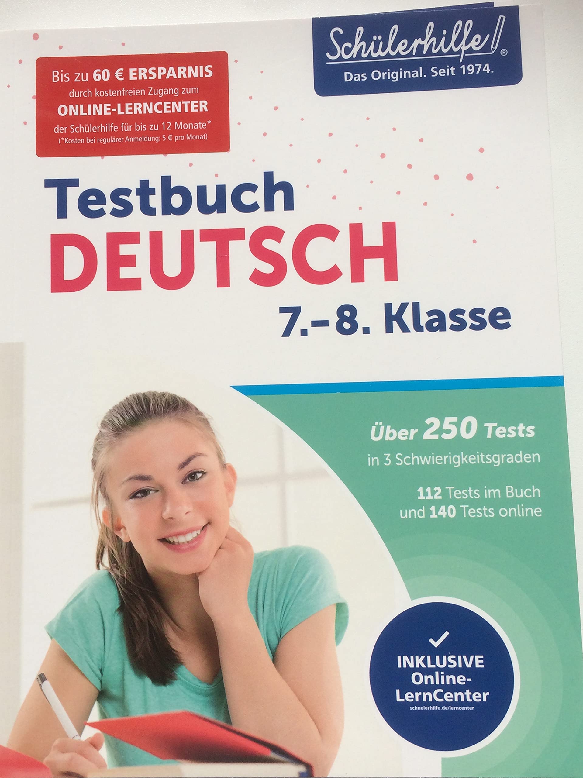 Schülerhilfe Testbuch DEUTSCH 7.- 8. Klasse Books