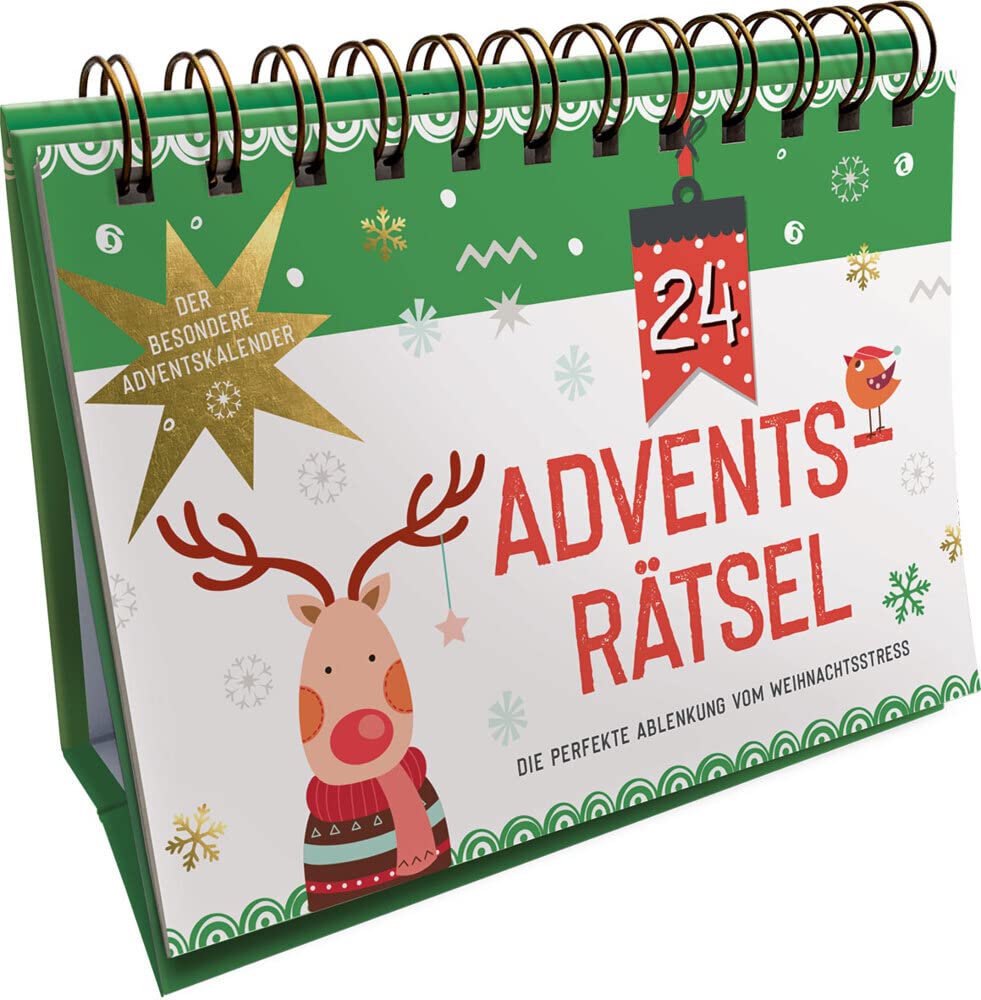 24 Adventsrätsel. Der besondere Adventskalender book
