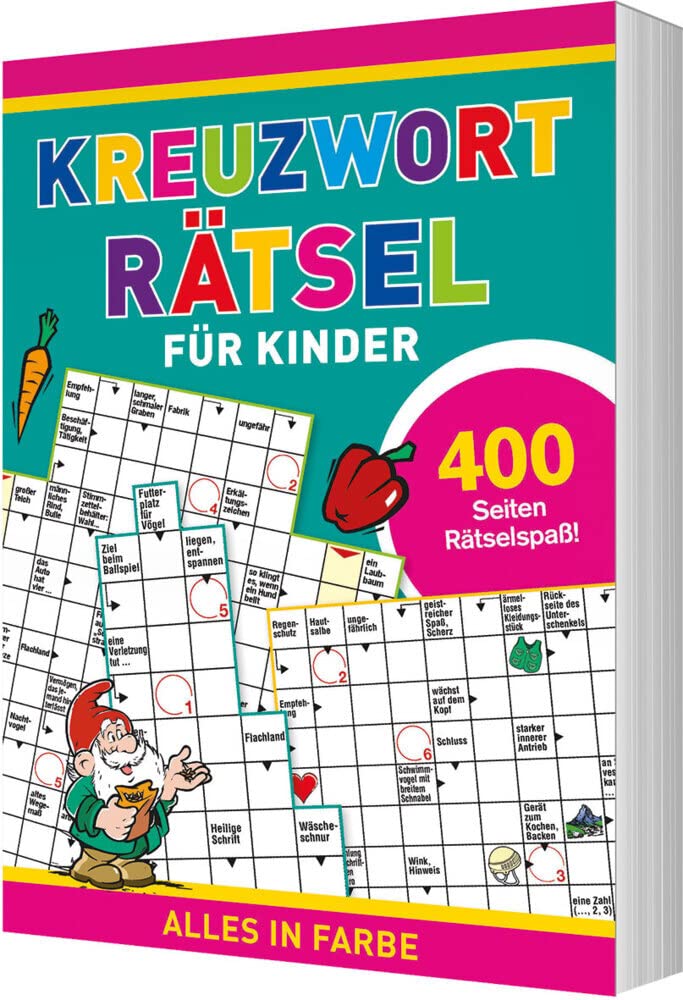 Kreuzworträtsel für Kinder: 400 Seiten Rätselspaß Business, Finance & Career